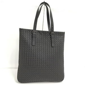 Bottega Veneta Handbag Intrecciato Leather Black